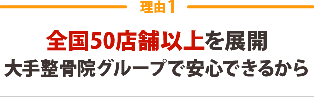 国家資格保持者が行う、 唯一無二の特別な施術法だから